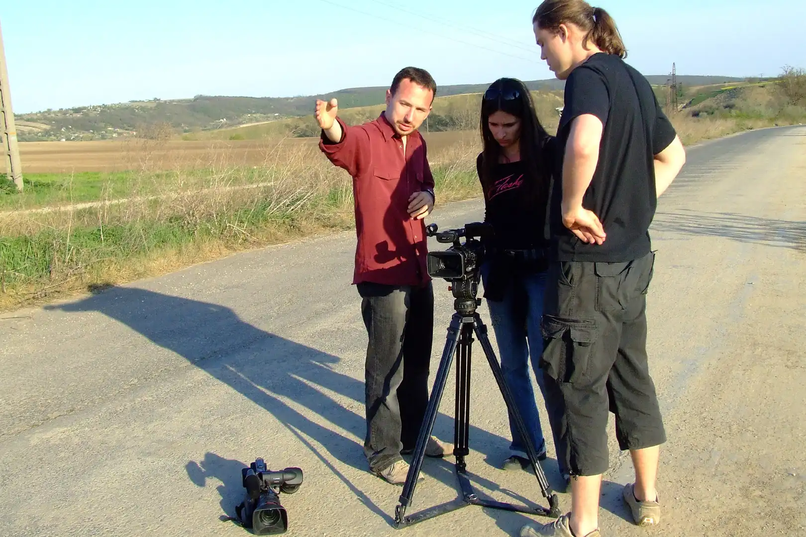 Behind the scenes